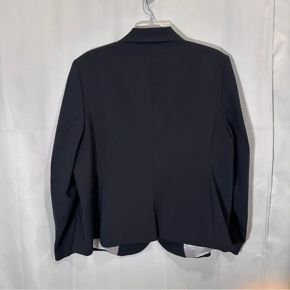 Calvin Klein Women's Dark Navy Blazer - Picture 2 of 8